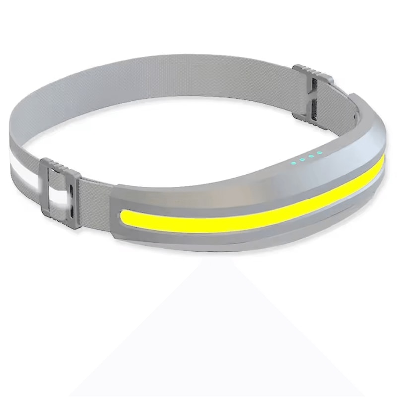 Portable Rechargeable COB Headlamp With Red And White Light For Outdoor Camping And Night Running 7