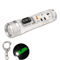 Mini LED Rechargeable Keychain Flashlight With Magnetic Base And Long Range Beam 6
