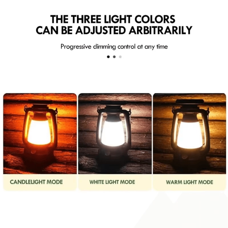 Retro Horse LED Atmosphere Desk Lamp And Rechargeable Outdoor Table Light 4