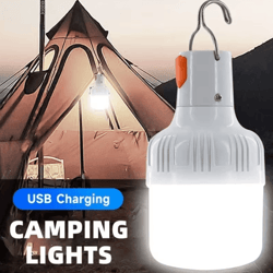 usb rechargeable 60w led outdoor emergency lantern and portable camping light