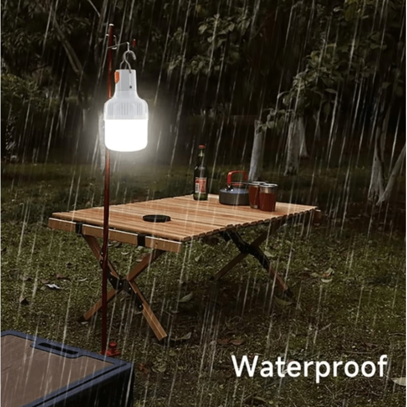 USB Rechargeable 60W LED Outdoor Emergency Lantern And Portable Camping Light 1