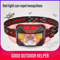 Rechargeable LED Headlamp With COB Sensor White And Red Light 8 Modes For Fishing And Outdoor Use 2