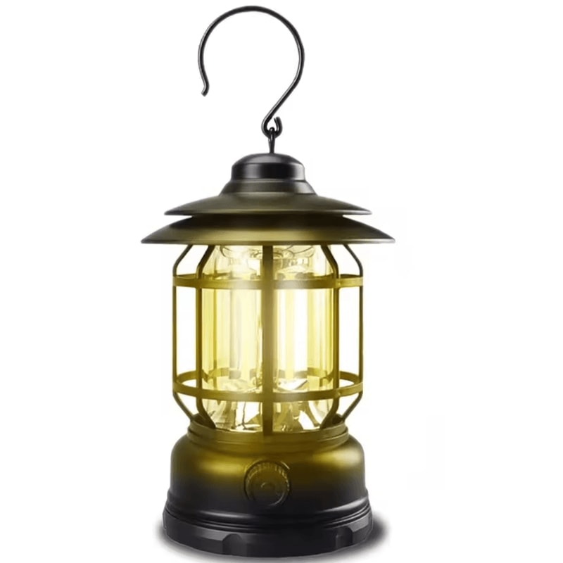 Rechargeable Stepless Dimming COB Camping Lantern Portable Waterproof Outdoor And Emergency Light 5