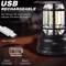 Rechargeable Stepless Dimming COB Camping Lantern Portable Waterproof Outdoor And Emergency Light 0