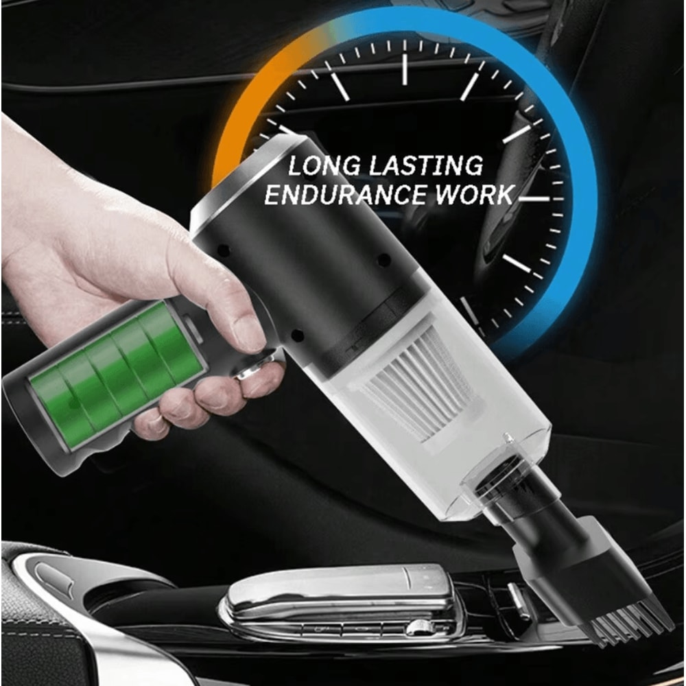 3in1 USB Rechargeable Mini Car And Household Vacuum Cleaner With Suction Blowing And Vacuuming 5
