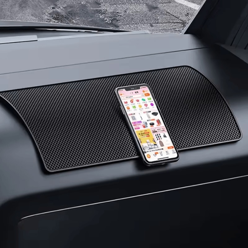 NonSlip Car Dashboard Mat Heat Resistant Sticky Pad For Phone Sunglasses And Small Items 0