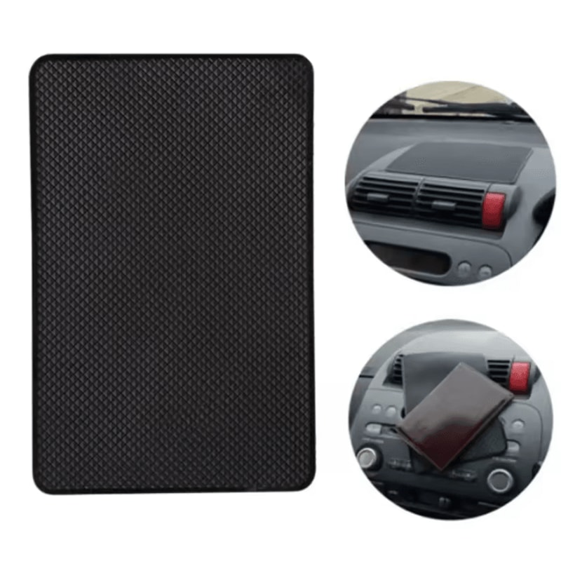 NonSlip Car Dashboard Mat Heat Resistant Sticky Pad For Phone Sunglasses And Small Items 4