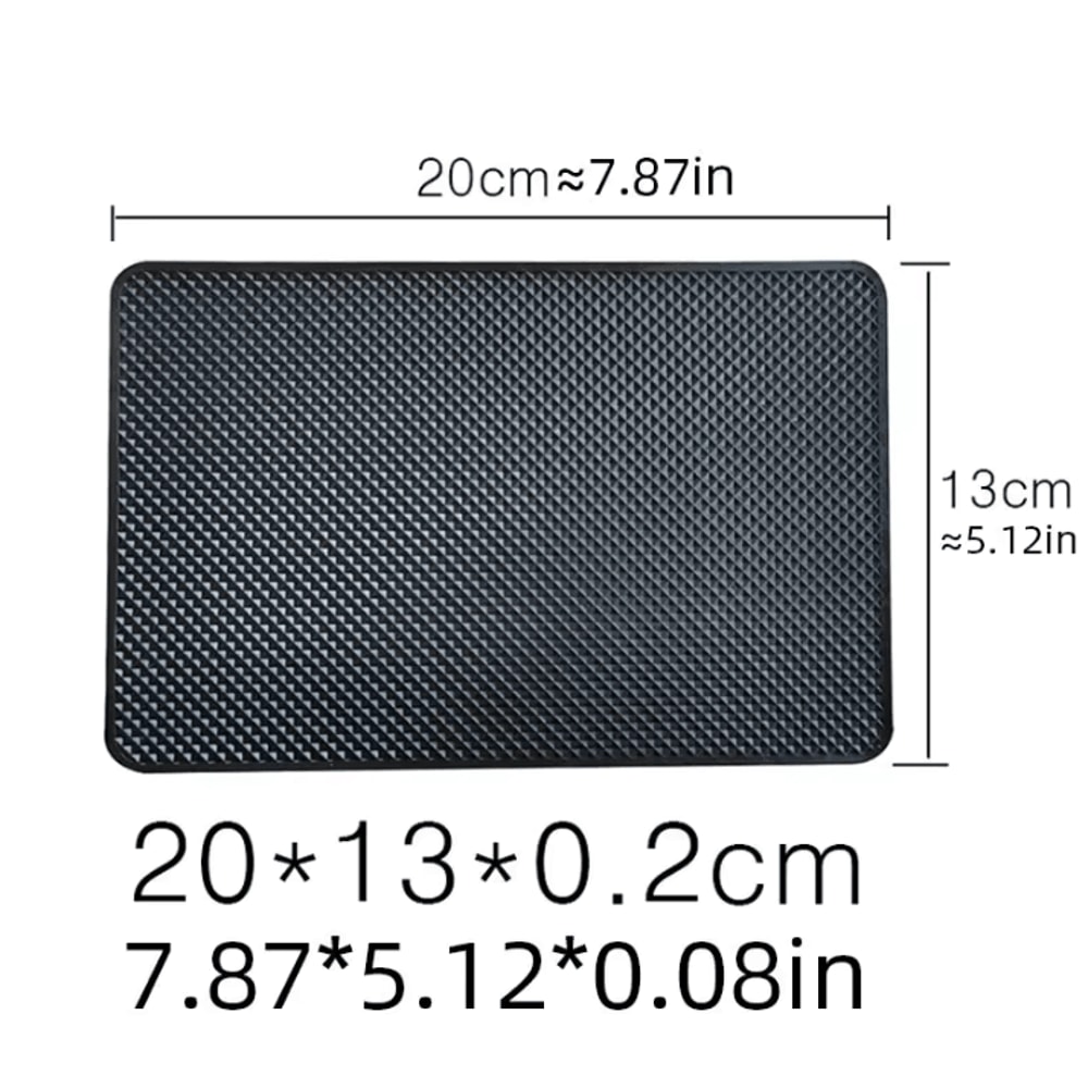 NonSlip Car Dashboard Mat Heat Resistant Sticky Pad For Phone Sunglasses And Small Items 5