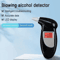 Portable Digital Breath Alcohol Tester For Personal BAC Monitoring 2