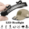 Super Bright LED Headlamp ClipOn Cap Hat Torch For Fishing Camping And Hunting 0