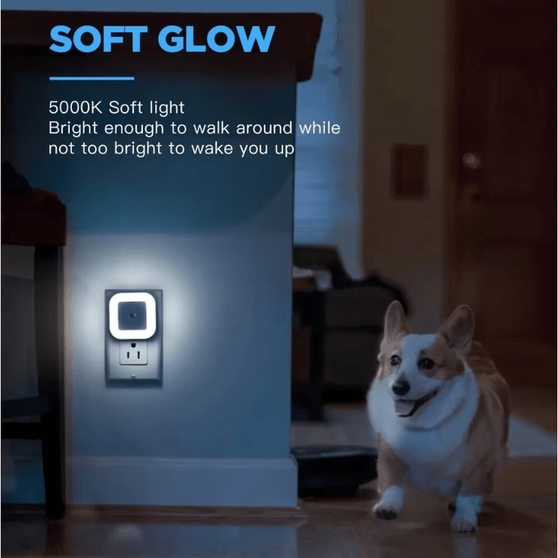 Intelligent LED Induction Light That Automatically Lights Up At Night 1