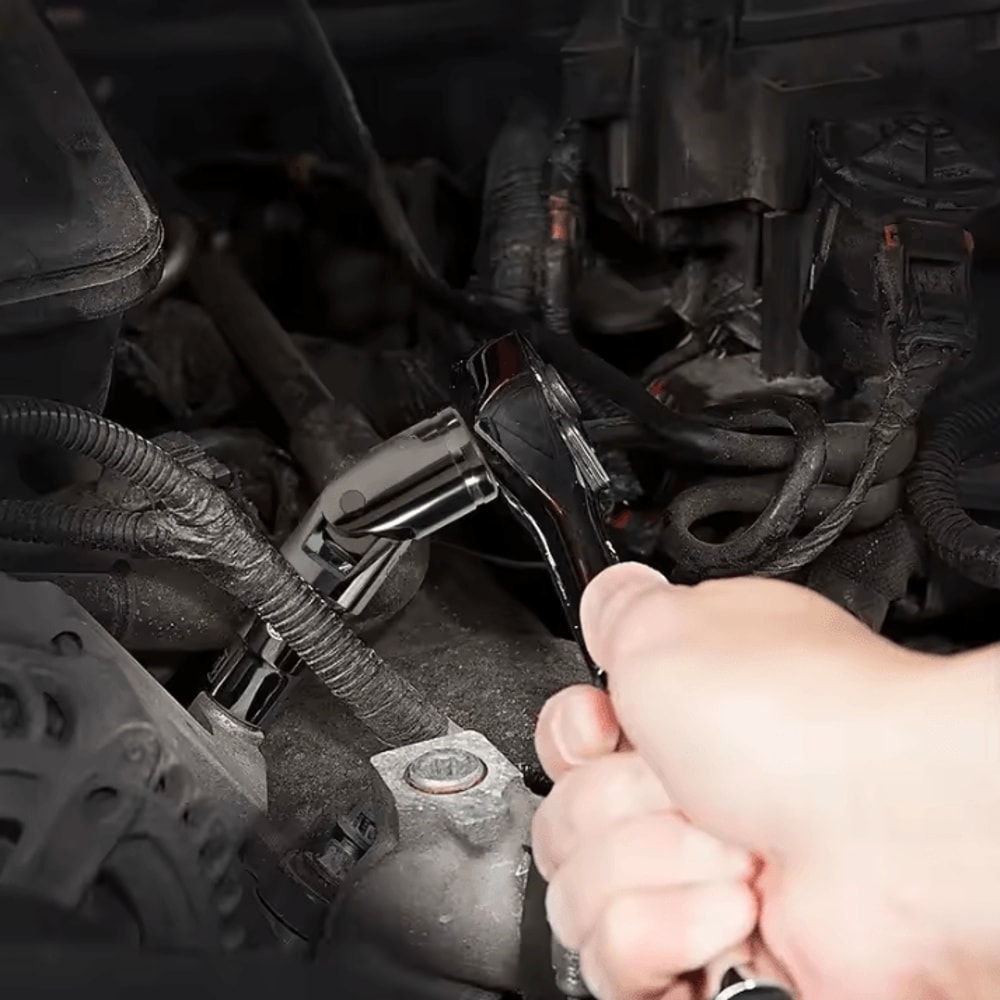 Swivel Universal Joint Air Impact Sockets For 14 38 And 12 Inch Drive Tools 2