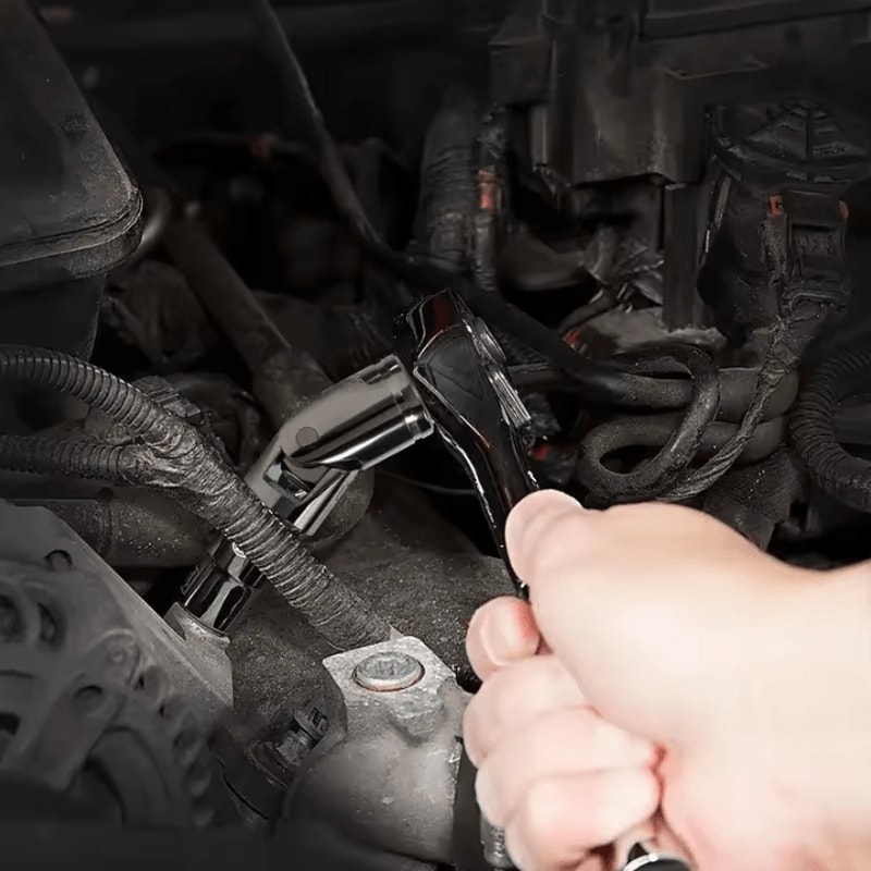 Swivel Universal Joint Air Impact Sockets For 14 38 And 12 Inch Drive Tools 2