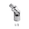 Swivel Universal Joint Air Impact Sockets For 14 38 And 12 Inch Drive Tools 7
