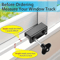 Adjustable Aluminum Window Lock Stopper For Vertical And Horizontal Windows NoDrill Installation 2