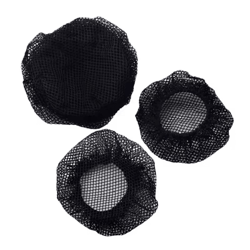 2Pack Ladies Crochet Mesh Bun Cover Hair Nets For Dance And Daily Style 4