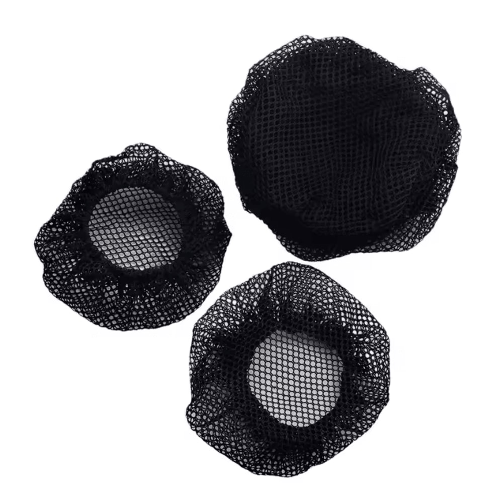 2Pack Ladies Crochet Mesh Bun Cover Hair Nets For Dance And Daily Style 5
