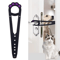 Adjustable Black Pet Door Holder Latch For Cats And Small Pets 1