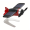 Solar Airplane Car Decoration Creative Solar Powered Ornament For Car Interior And Desk 5
