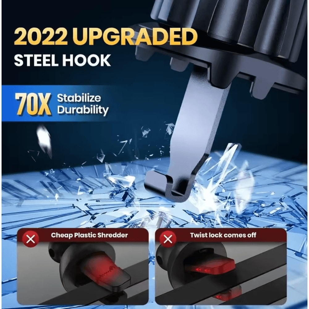 Gravity Car Phone Holder With 360 Rotation For Air Vent Mount And OneHand Placement 4