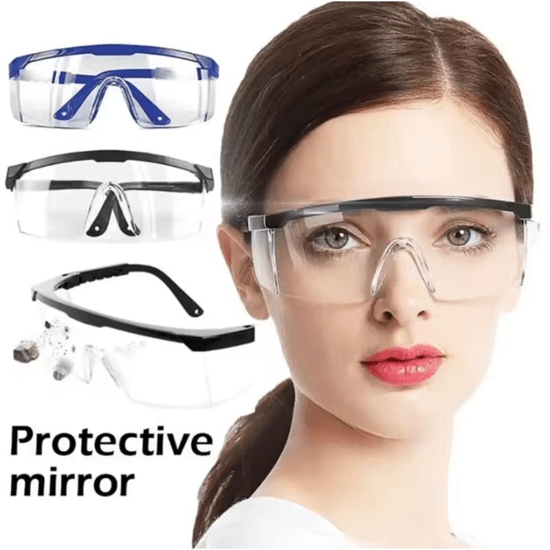 1Pc AntiSplash Safety Protective Goggles Waterproof And Dustproof Eye Protection Glasses 0
