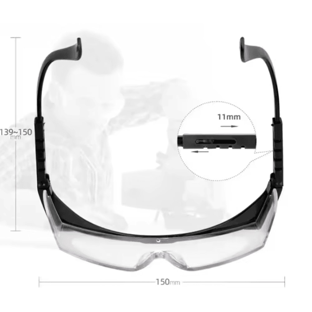 1Pc AntiSplash Safety Protective Goggles Waterproof And Dustproof Eye Protection Glasses 3