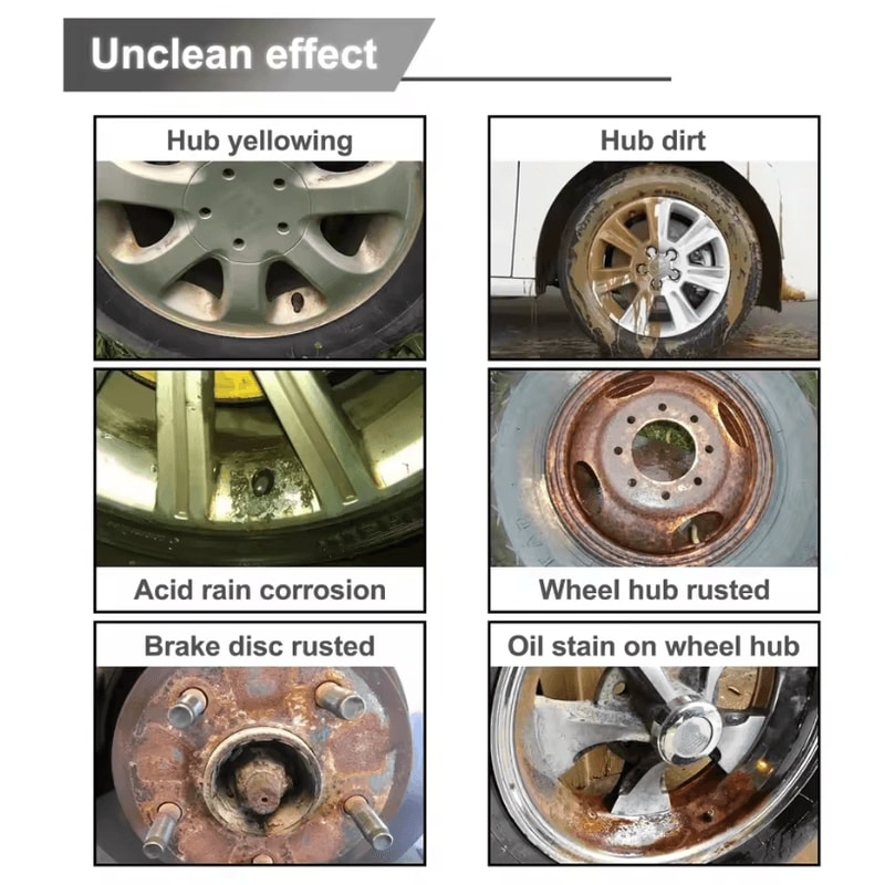 30ML Car Rust Remover Spray Iron Powder Rust Remover For Metal And Chrome Surfaces 4
