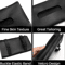 Detachable PU Leather Tissue Box Car Visor Storage Accessory For SUV Sedan And Truck 4