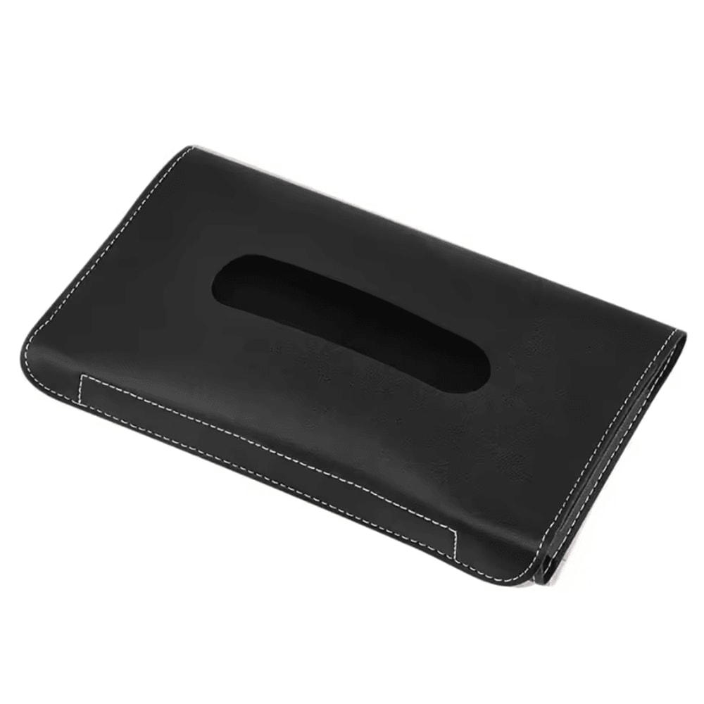 Detachable PU Leather Tissue Box Car Visor Storage Accessory For SUV Sedan And Truck 6