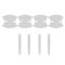 8Pcs Clear TPU Car Door Bowl Protection Film Stickers For AntiScratch Protection 4