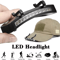 Super Bright LED Headlamp ClipOn Cap Torch For Outdoor Fishing Camping And Hunting 0