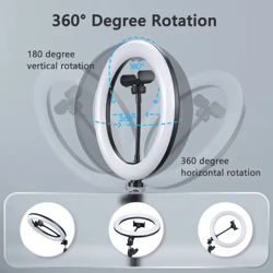 neewer x10 pro cine ring light dci p3 98 percent and netflix approved rgm hybrid engine for led volume filming