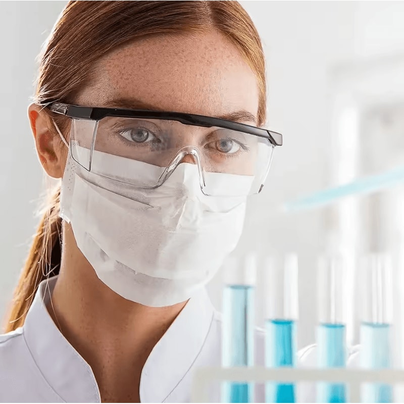 AntiSplash Safety Glasses Industrial Dust Proof Lab Goggles 2