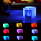 Lovely Colorful Cube Alarm Clock Creative Luminous Home Alarm Clock 1