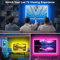 PCTV Led Backlight RGBIC LED Strip Light With Color Picking Sensor App Control Music Sync Smart RGB 1