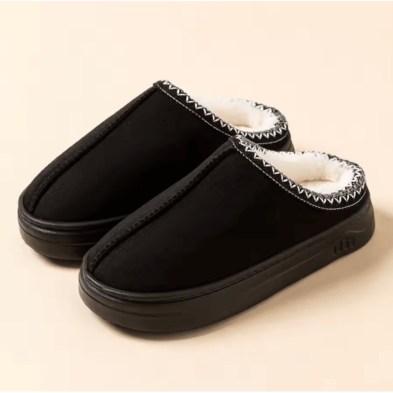 Fuzzy Fur Winter Slippers AntiSlip Indoor Outdoor Warm Comfort House Shoes For Women And Men 7