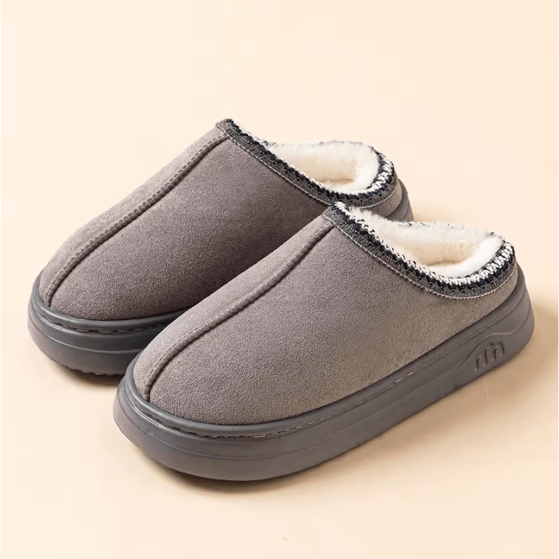 Fuzzy Fur Winter Slippers AntiSlip Indoor Outdoor Warm Comfort House Shoes For Women And Men 8