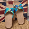 Lightweight Linen Indoor Slippers Comfortable Home Shoes For Women And Couples 5