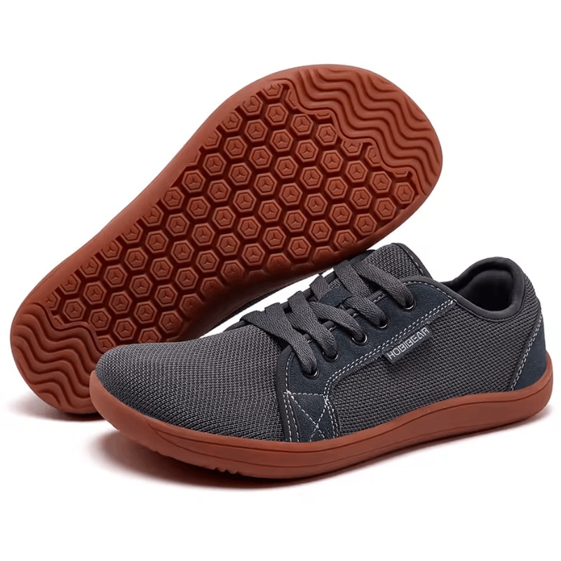HOBIBEAR Wide Barefoot Shoes For Men And Women NonSlip Minimalist Trail Running Sneakers 7