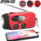 STONEGO Multifunctional Emergency HandCrank Generator With FM Radio Solar Phone Charging And LED La 0