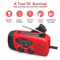 STONEGO Multifunctional Emergency HandCrank Generator With FM Radio Solar Phone Charging And LED La 1