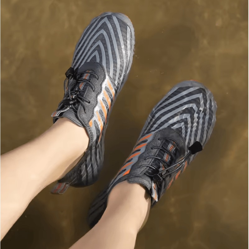 Unisex QuickDry Water Shoes Breathable FiveFinger Aqua Beach Sneakers For Men And Women 3