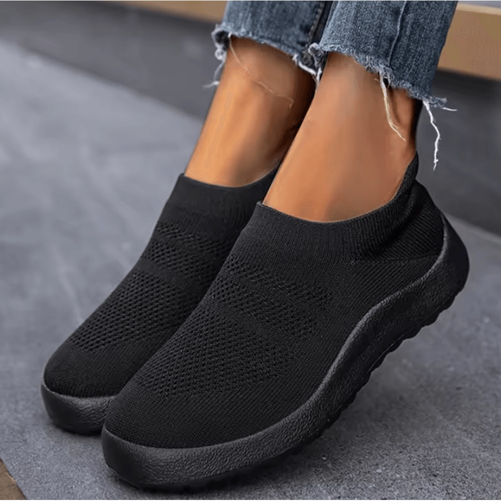 2024 Womens Breathable SlipOn Sport Sneakers Lightweight Comfortable Running And Casual Shoes 2