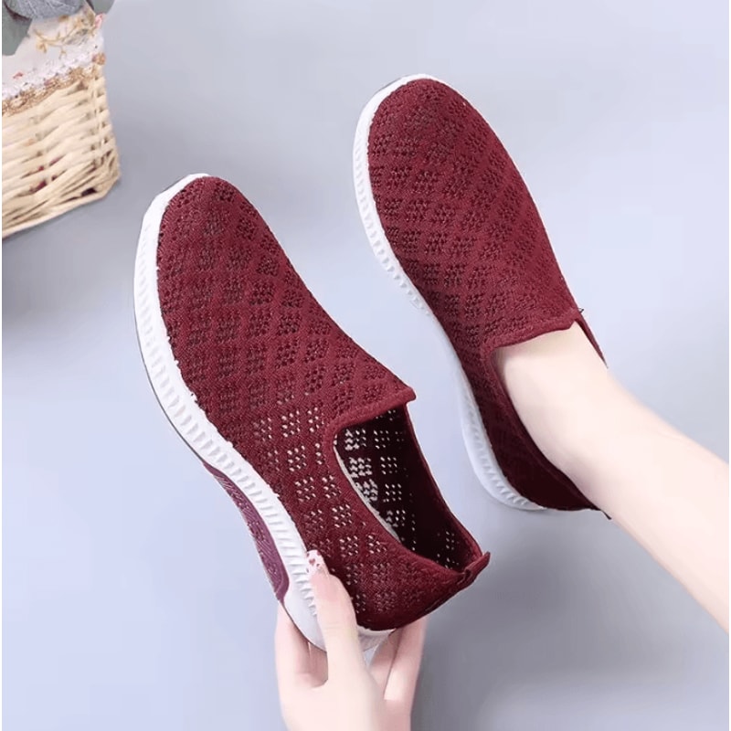 2026 Womens Breathable Mesh Sneakers Soft Sole Casual Sport Shoes 3