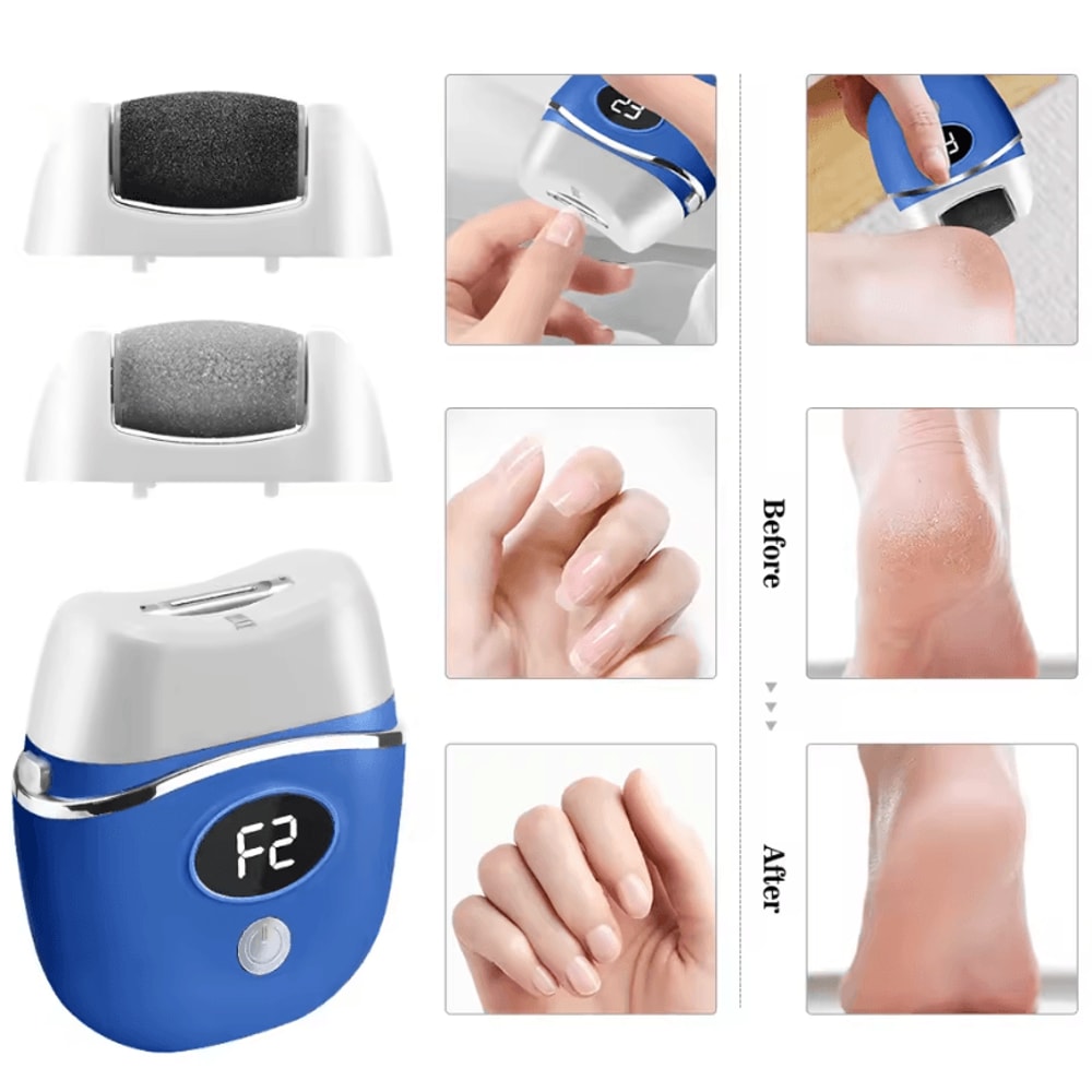 Electric Nail Clippers With LED Light Automatic Manicure And Pedicure Trimmer For Adults And Babie 9