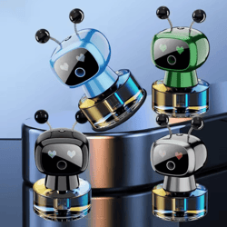 smart car air freshener – rechargeable aroma diffuser with ai sensing and 4 adjustable levels