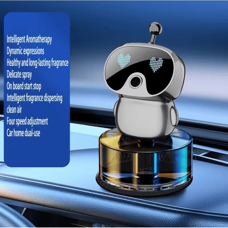 Smart Car Air Freshener Rechargeable Aroma Diffuser With AI Sensing And 4 Adjustable Levels 11