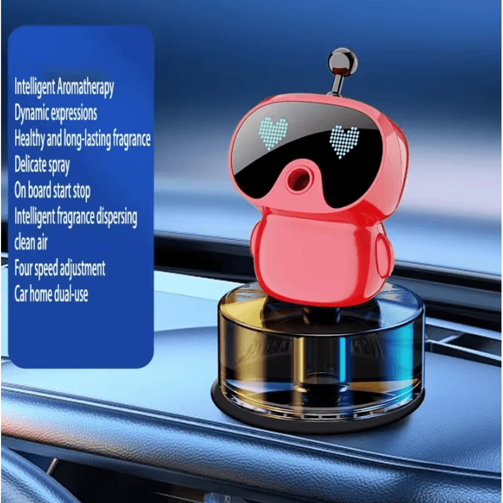Smart Car Air Freshener Rechargeable Aroma Diffuser With AI Sensing And 4 Adjustable Levels 15