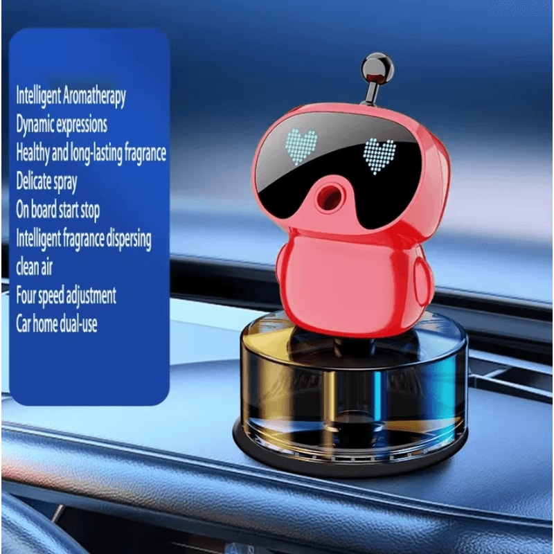 Smart Car Air Freshener Rechargeable Aroma Diffuser With AI Sensing And 4 Adjustable Levels 15