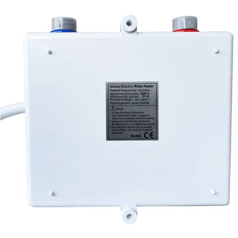 ATWFS Instant Electric Water Heater 220V 4600W EU Plug Portable Hot Water Heater For Bathroom And K 4
